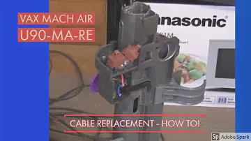 Vax Mach Air (U90-MA-RE) — Замена кабеля и быстрая уборка!