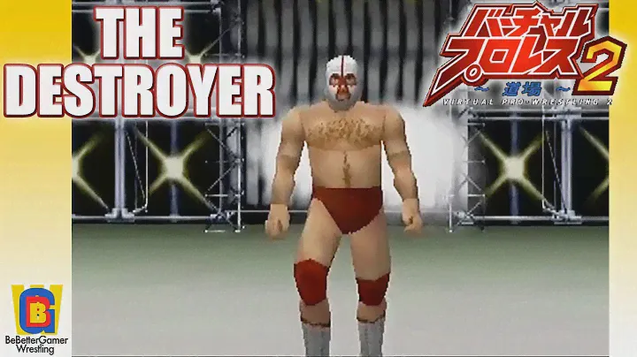 Virtual Pro Wrestling 2 | CAW | The Destroyer {BeBetterGamer}