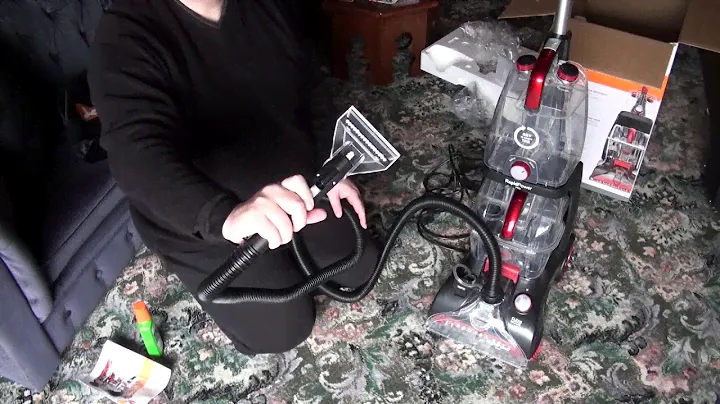 Распаковка средства для чистки ковров Vax Rapid Power Pro