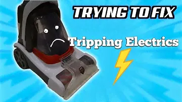 Vax Carpet Cleaner Tripping the Electrics - Can I FIX it?