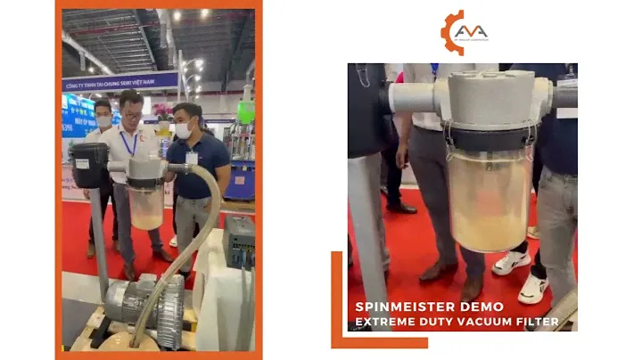 Spinmeister Demo   Extreme Duty Vacuum Filter